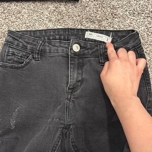 shein - distressed skinny jeans